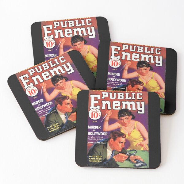 Item preview, Public Enemy - Murder In Hollywood designed and sold by FrederickPor.