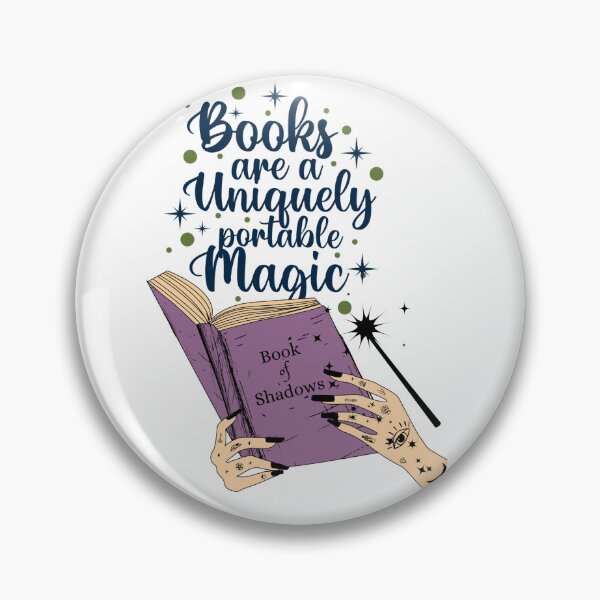 Item preview, Books are a Uniquely Portable Magic designed and sold by WyrddandWonderful.