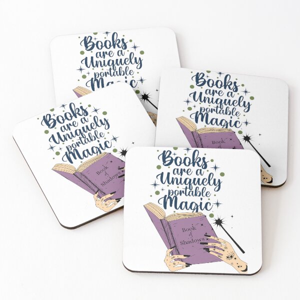 Item preview, Books are a Uniquely Portable Magic designed and sold by WyrddandWonderful.
