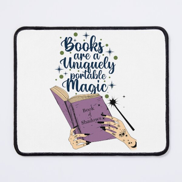 Item preview, Books are a Uniquely Portable Magic designed and sold by WyrddandWonderful.