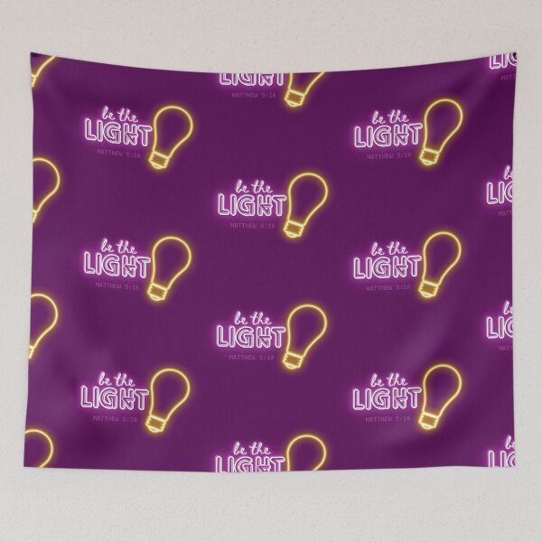 Item preview, Be the light - grape designed and sold by Cane & Abel Creations ..