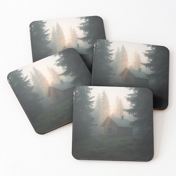 Item preview, Brisk Morning Cabin designed and sold by RisingWolfStudio.