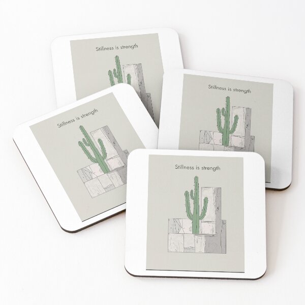 Item preview, Stillness is Strength – Brutalist Botanicals designed and sold by Whole Words.