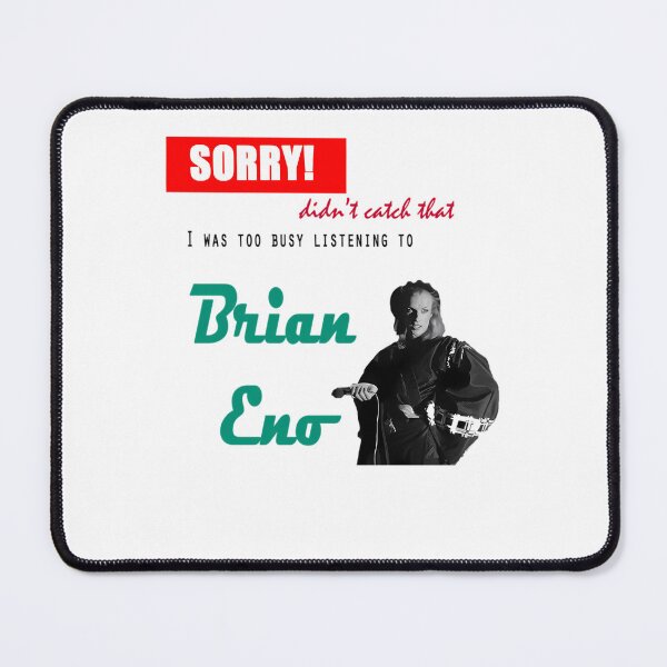 Item preview, Listening to Brian Eno designed and sold by AlishaClarke.