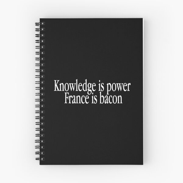 Item preview, knowledge power bacon designed and sold by ijoshtherefore.