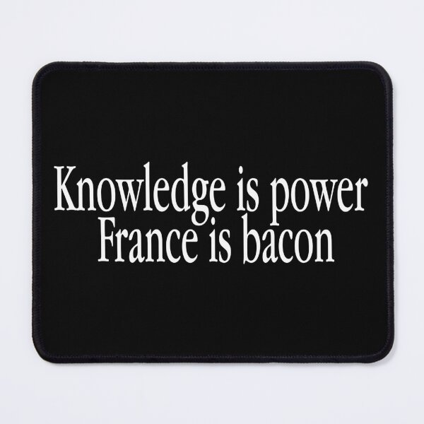 Item preview, knowledge power bacon designed and sold by ijoshtherefore.
