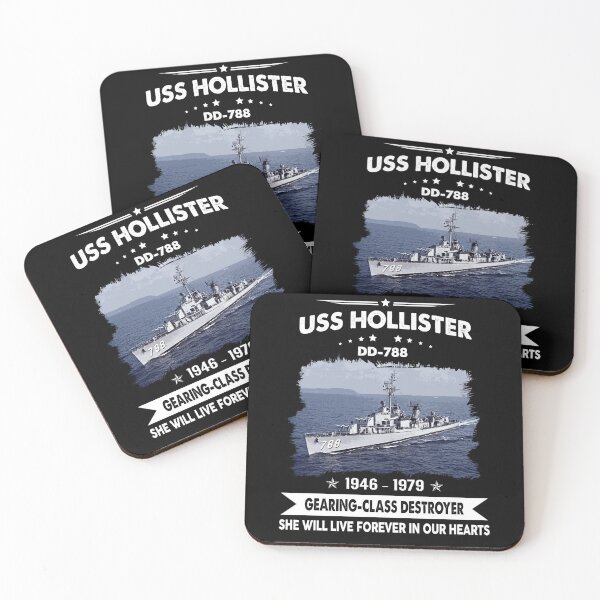Item preview, USS Hollister, Navy Veteran Mens Gift Idea Husband, Dad, Grandpa designed and sold by Timeless Bond Designs.