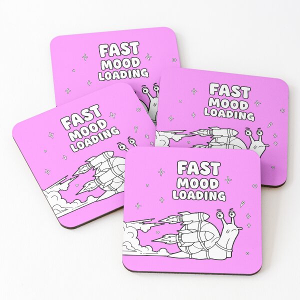 Item preview, Modern Animal Art with a Message - Fast Mood Loading - Design for Tech and Pet Lovers designed and sold by Karina Creative Studio.
