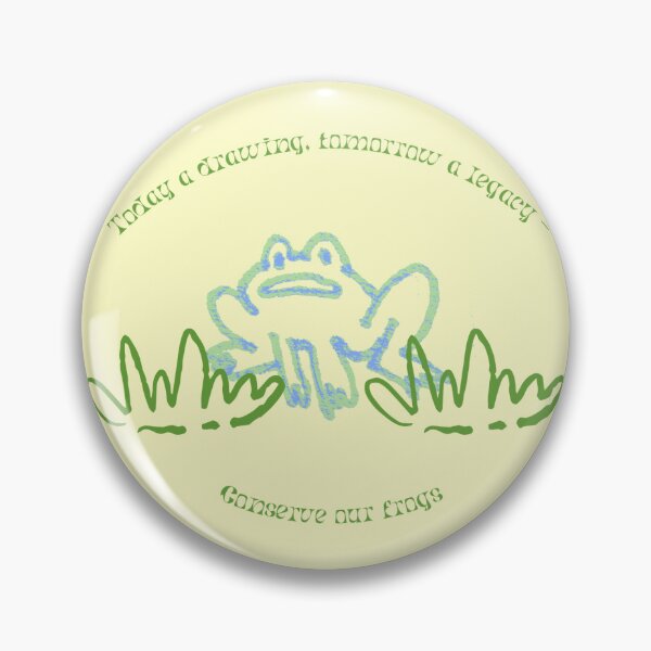 Item preview, Crayon Conservation Frog designed and sold by Herdretta.