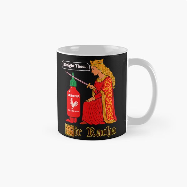 Item preview, I Knight Thee Medieval Sir Racha Hot Sauce designed and sold by ValerieOuwel.