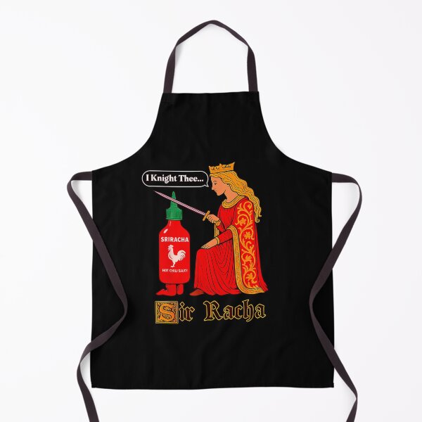 Item preview, I Knight Thee Medieval Sir Racha Hot Sauce designed and sold by ValerieOuwel.