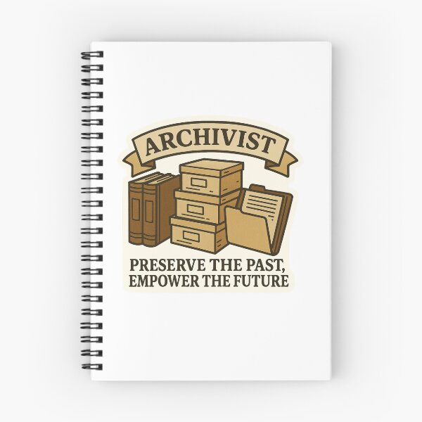 Item preview, Archivist: Preserve the Past, Empower the Future designed and sold by TeeCraftTeeCo.