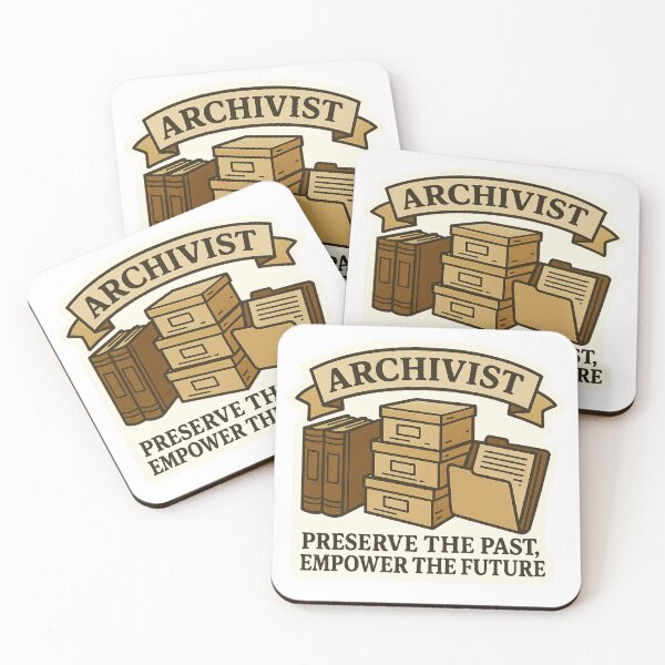 Item preview, Archivist: Preserve the Past, Empower the Future designed and sold by TeeCraftTeeCo.