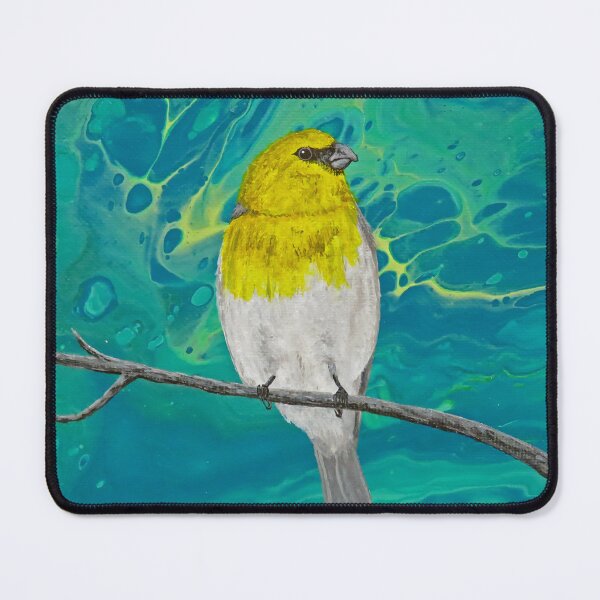 Item preview, Skeptical Perching Palila designed and sold by Magpie's Miscellany.