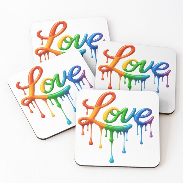 Item preview, Rainbow Dripping Love  designed and sold by jimbo7664.