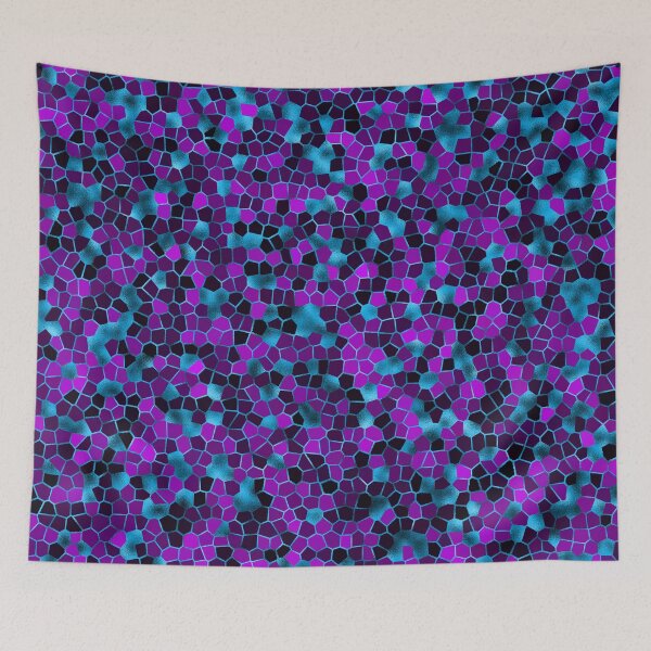 Item preview, Ice Blue and Violet Shatter designed and sold by DawnKJ.