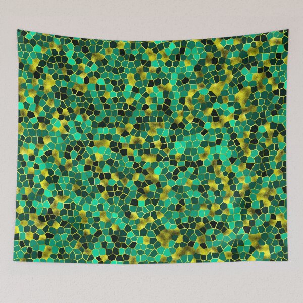 Item preview, Muted Green and Gold Shatter designed and sold by DawnKJ.