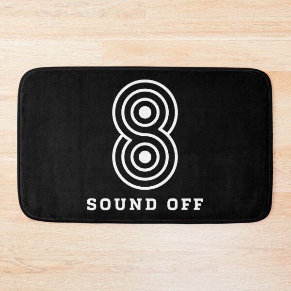 Item preview, Large Sound Off Logo - White designed and sold by KristiPowellSm.