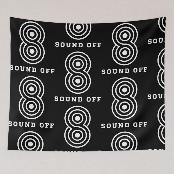 Item preview, Large Sound Off Logo - White designed and sold by KristiPowellSm.