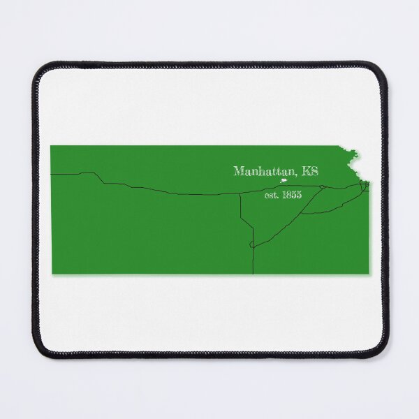 Item preview, Manhattan, KS [Green] designed and sold by PhilbonianDezin.