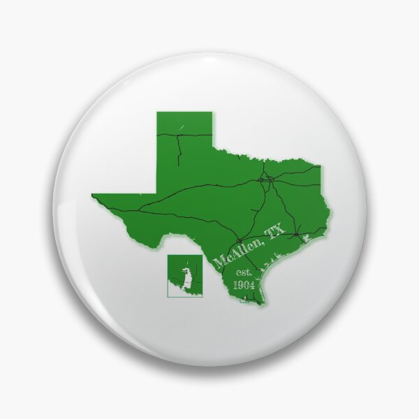 Item preview, McAllen, TX [Green] designed and sold by PhilbonianDezin.