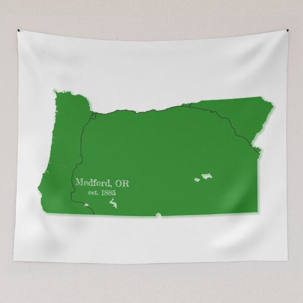 Item preview, Medford, OR [Green] designed and sold by PhilbonianDezin.
