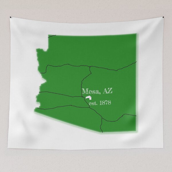 Item preview, Mesa, AZ [Green] designed and sold by PhilbonianDezin.