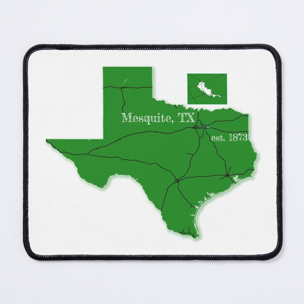 Item preview, Mesquite, TX [Green] designed and sold by PhilbonianDezin.