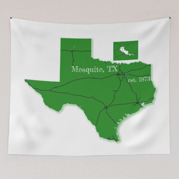 Item preview, Mesquite, TX [Green] designed and sold by PhilbonianDezin.