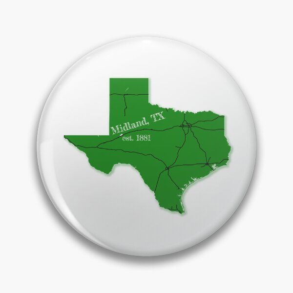 Item preview, Midland, TX [Green] designed and sold by PhilbonianDezin.