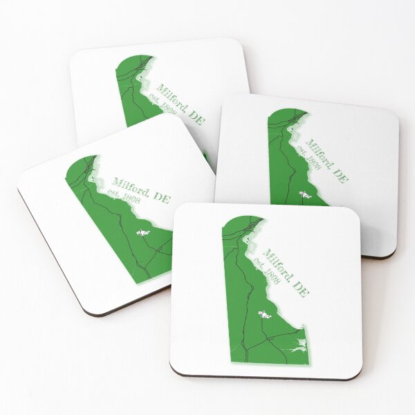 Item preview, Milford, DE [Green] designed and sold by PhilbonianDezin.
