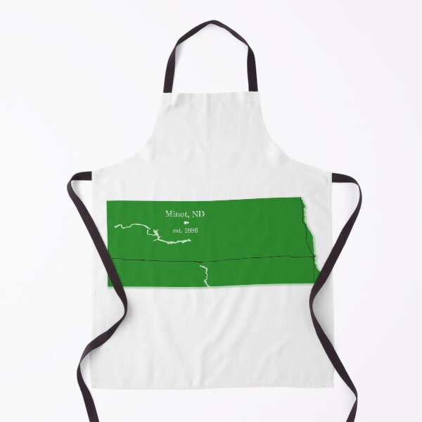 Item preview, Minot, ND [Green] designed and sold by PhilbonianDezin.