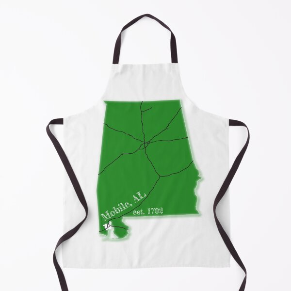 Item preview, Mobile, AL [Green] designed and sold by PhilbonianDezin.