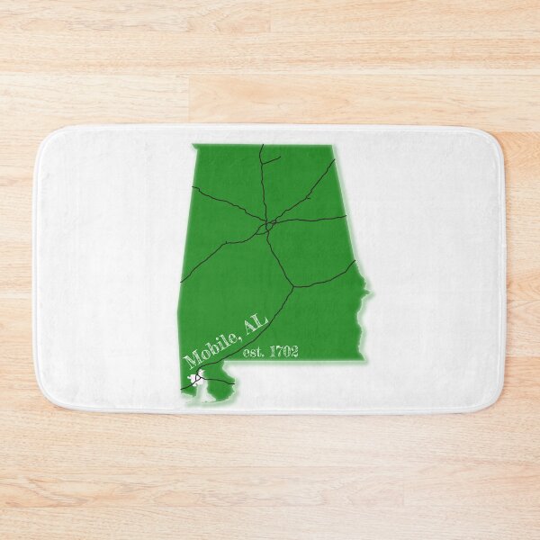 Item preview, Mobile, AL [Green] designed and sold by PhilbonianDezin.