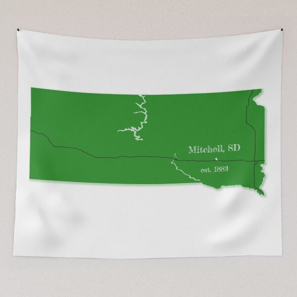 Item preview, Mitchell, SD [Green] designed and sold by PhilbonianDezin.