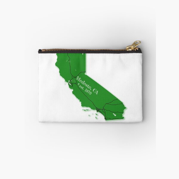 Item preview, Modesto, CA [Green] designed and sold by PhilbonianDezin.