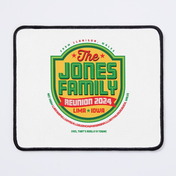 Item preview, Jones Reunion 2024 At Lima Iowa designed and sold by LiaBatz.