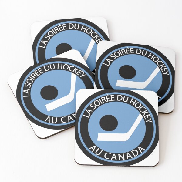 Item preview, Hockey Night In French Logo. Multilingual . Vintage Retro Iconic Quebec Province Canada Parody Ice Puck Canadian Design. designed and sold by Adeleahn.