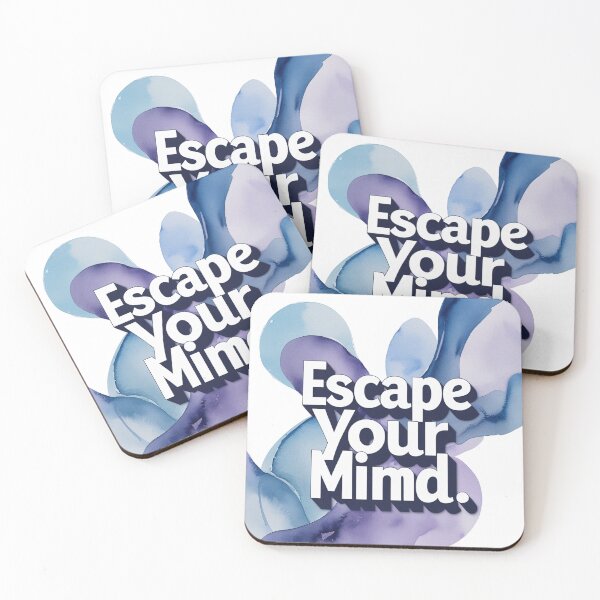 Item preview, Escape Your Mind – Minimalist Watercolor Design designed and sold by Irene Catchmind.