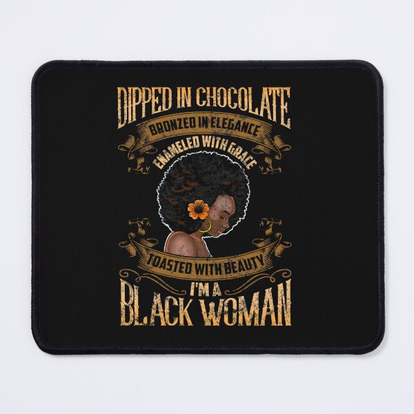 Item preview, Dipped In Chocolate Enameled Grace Beauty Black Woman designed and sold by lauraarlene46ib.