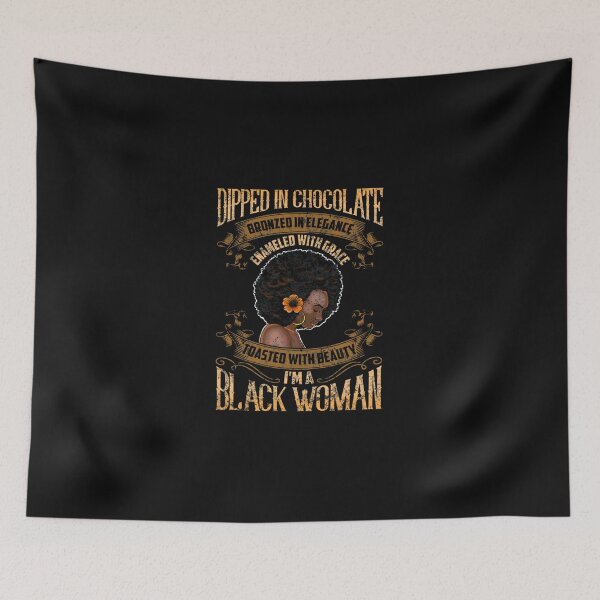Item preview, Dipped In Chocolate Enameled Grace Beauty Black Woman   designed and sold by lauraarlene46ib.