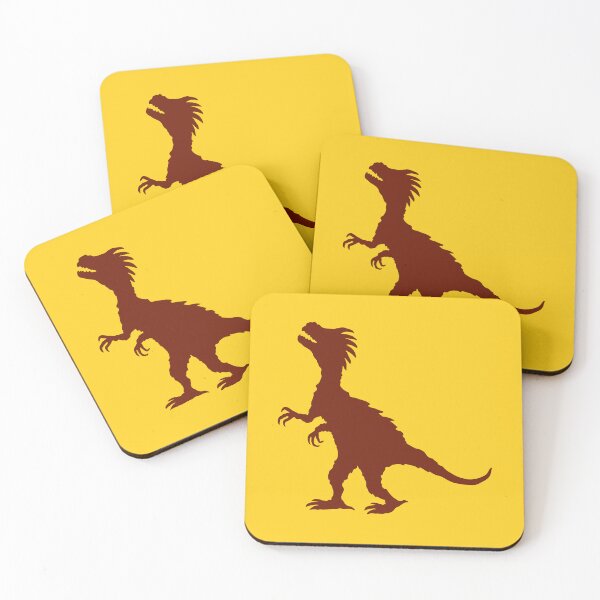 Item preview, Velociraptor Raptor Dinosaur Silhouette Feathers Bird Dino Dangerous designed and sold by shirt-o-mat.