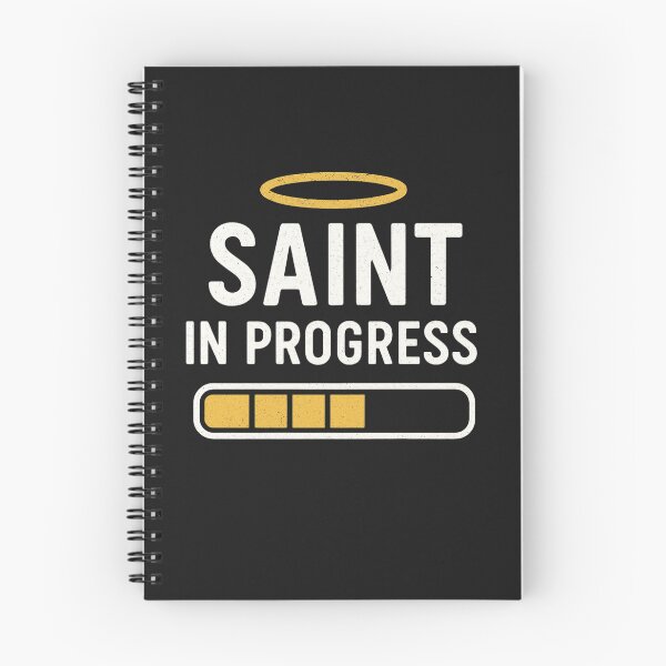 Item preview, Funny Catholic Gift – Saint in Progress Halo Design for Faith-Based Humor Gifts designed and sold by myfavoritesm4.