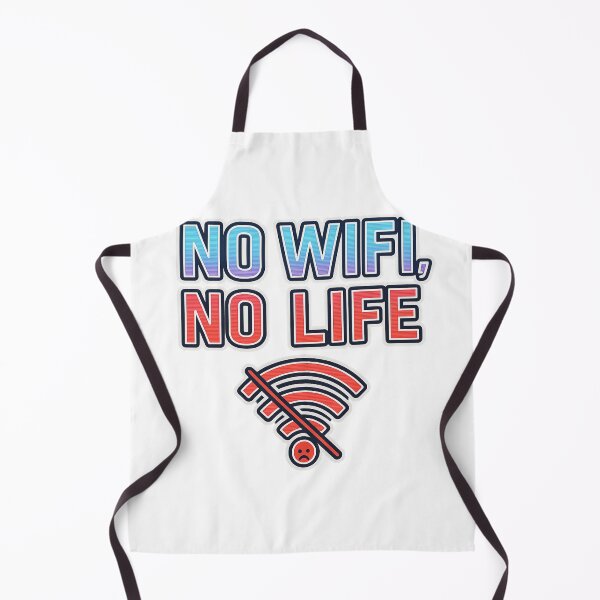 Artikelvorschau, KEIN WLAN, KEIN LEBEN – Glitchcore Neon Internet Humor Design entworfen und verkauft von DailyVibesCo.