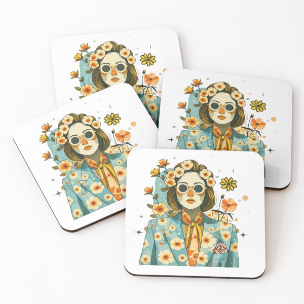 Item preview, Retro Floral Fashion with Whimsical Flair designed and sold by MoodsDesigns.