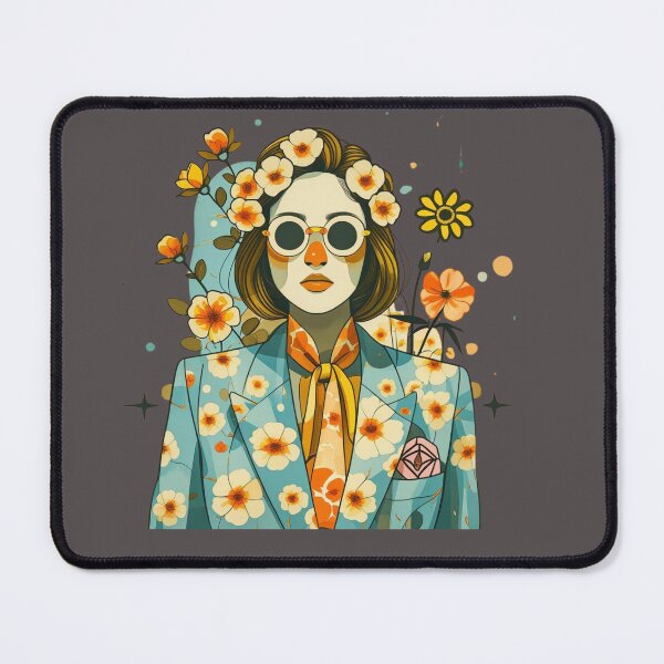 Item preview, Retro Floral Fashion with Whimsical Flair designed and sold by MoodsDesigns.
