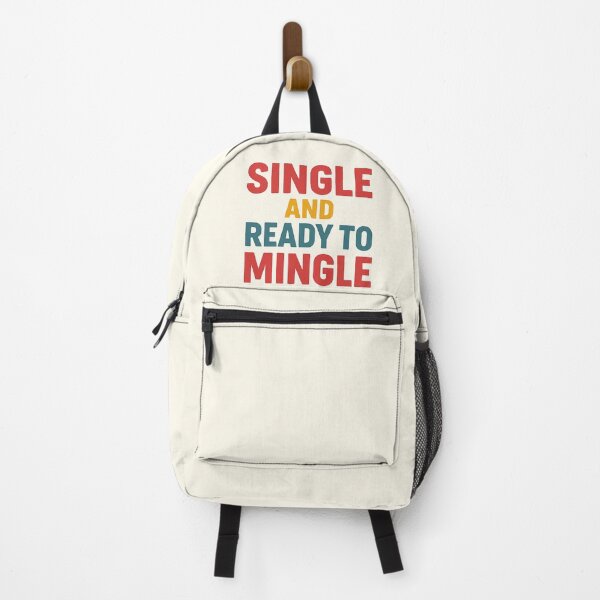Item preview, Single and Ready to Mingle designed and sold by Vibrant Threads.