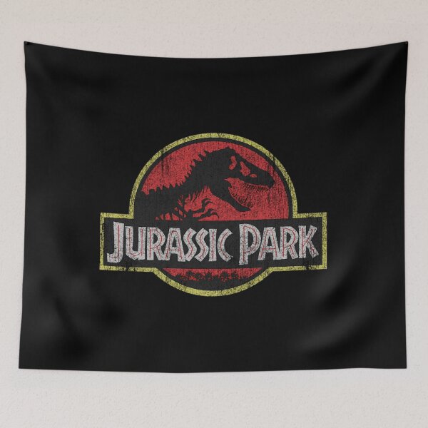 Item preview,  Jurassic Park Classic Retro Red Distressed Logo designed and sold by TwanKalman.