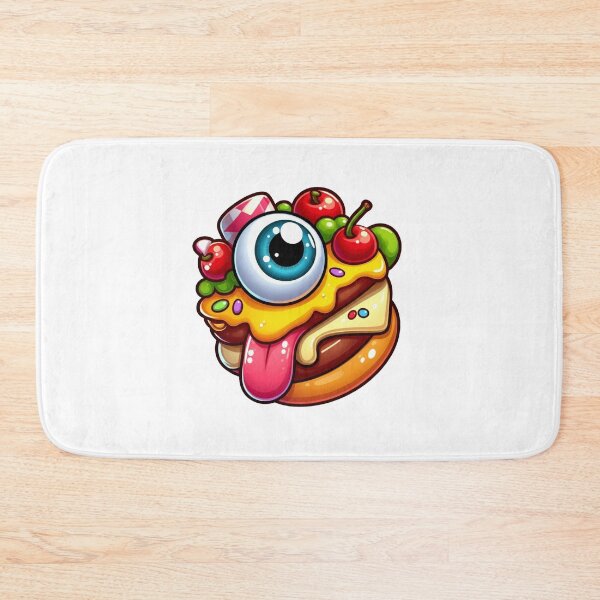 Item preview, Monster Burger with Giant Eye and Sweets Kawaii and Fun Gothic Design designed and sold by DibuHumor.