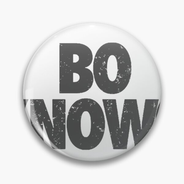 Item preview, Bo Knows Gray Vintage Text Logo designed and sold by Preslyoyer.